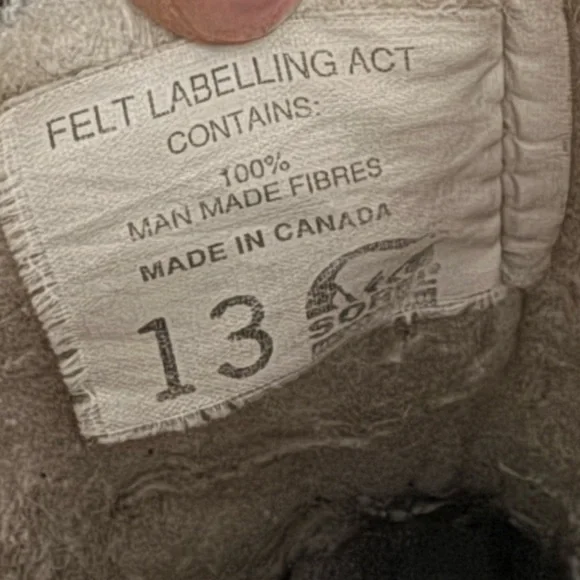 Sorel Vintage Caribou Waterproof Winter Snow Boots Warm Outdoor Shoes Brown 13 - Picture 11 of 14